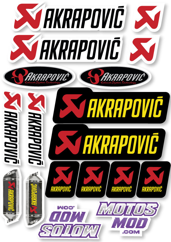 pegatinas akrapovic pegatinas akrapovic moto vinilos akrapovic kit pegatinas akrapovic pegatinas racing moto adhesivos akrapovic