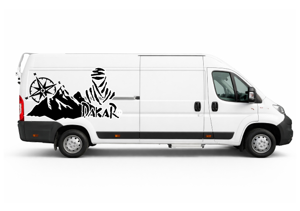 sticker pegatina calcomania adhesivo vinilo furgo furgoneta camper camperizada