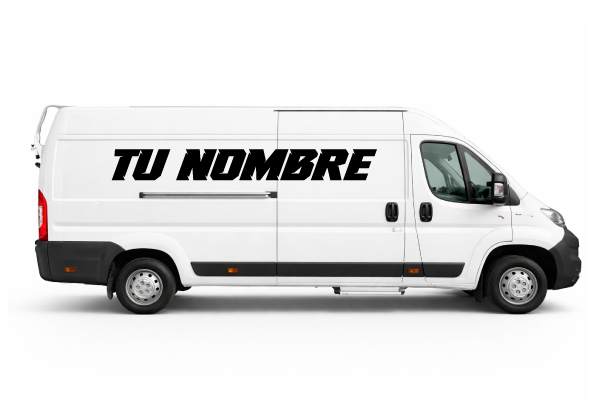 sticker pegatina calcomania adhesivo vinilo furgo furgoneta camper camperizada