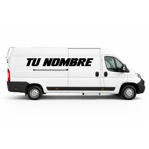 Vinilo personalizado para furgoneta camper