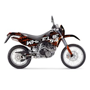 Vinilo FULL WHEELIE  holográfico para KTM 640