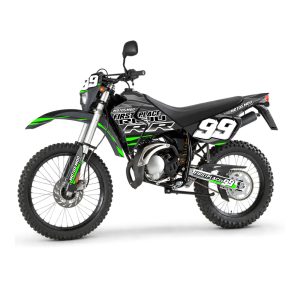 Kit de Vinilos Rieju RR 50 firstplace99 green version – Adhesivos y Gráficos para Moto