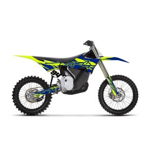 Kit de Vinilos STARK VARG - BLUE/FLUOR 94 SERIE– Adhesivos y Gráficos para Moto